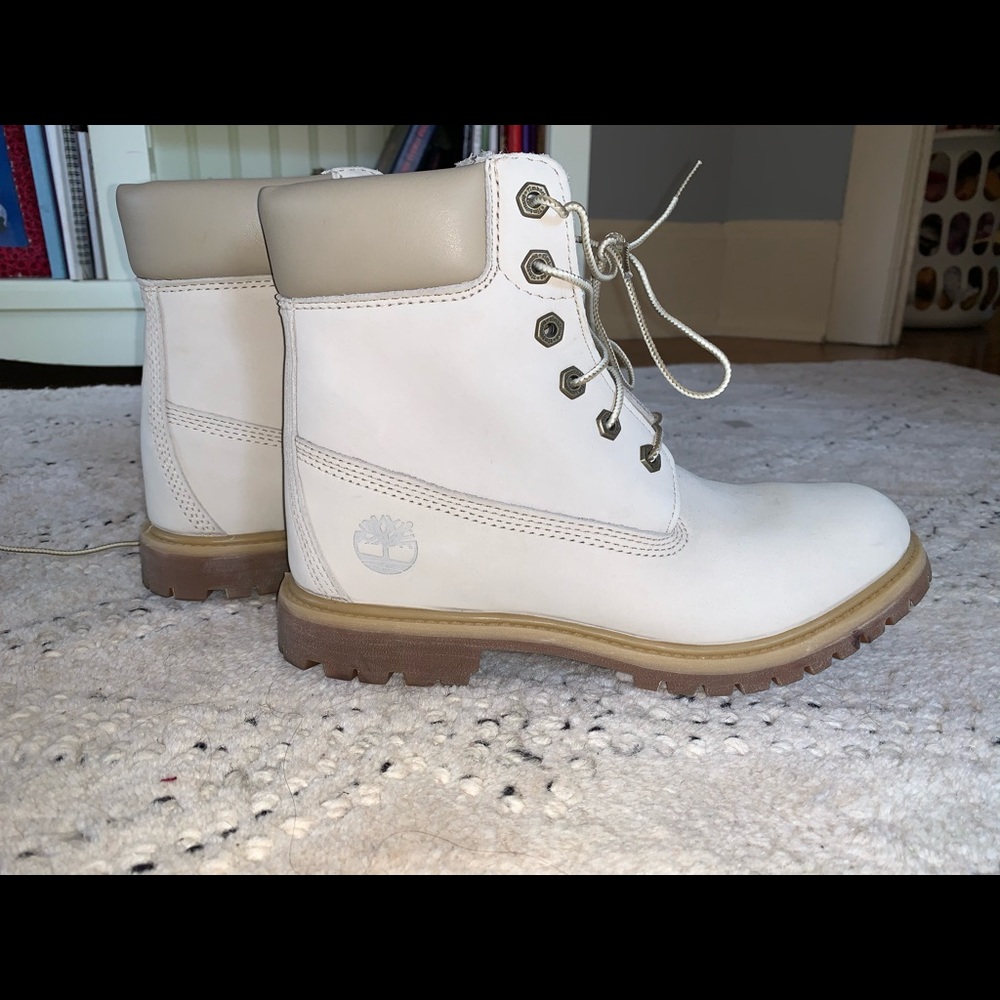Timberland Cream Boots